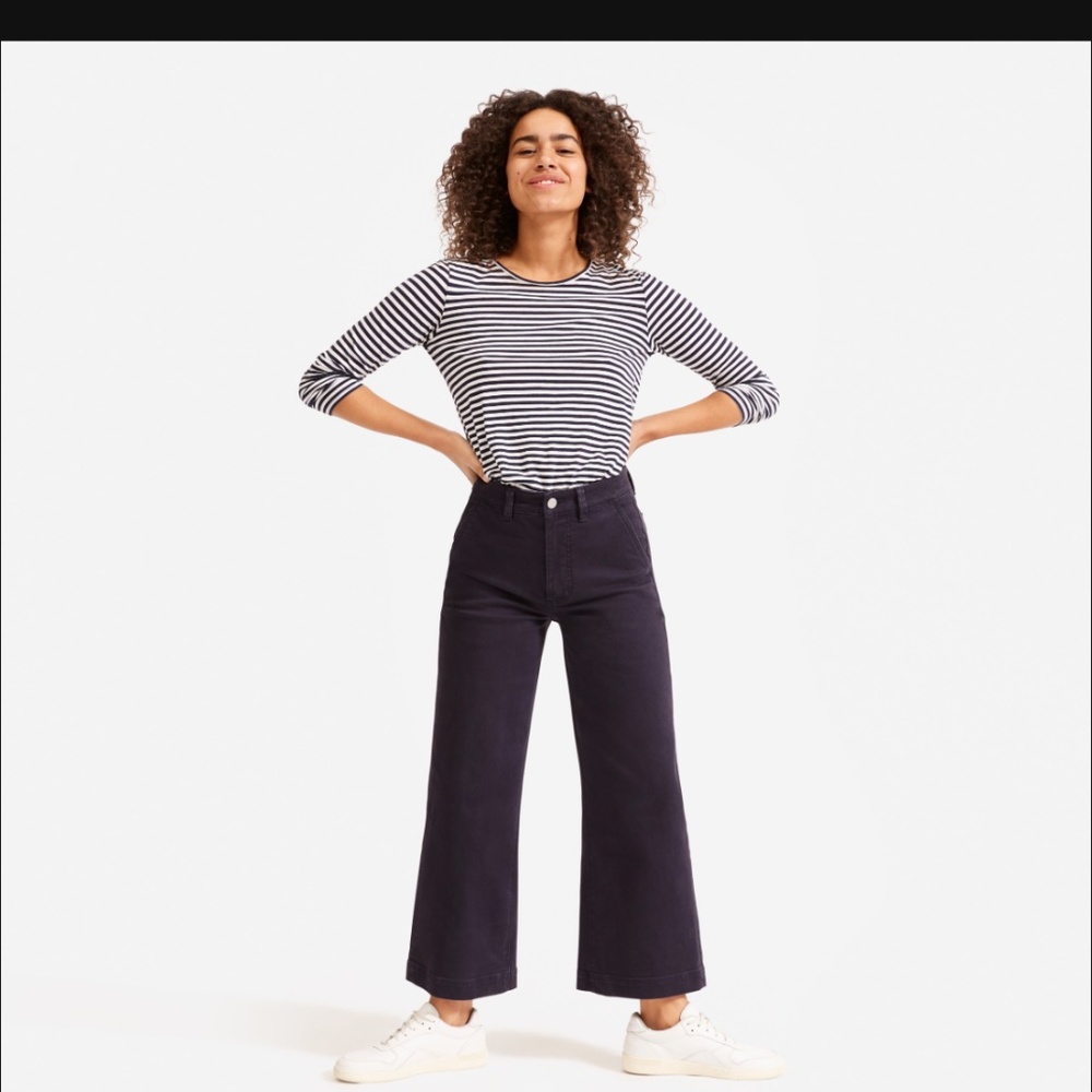 EVERLANE The Wide Leg Crop Pant (orig)